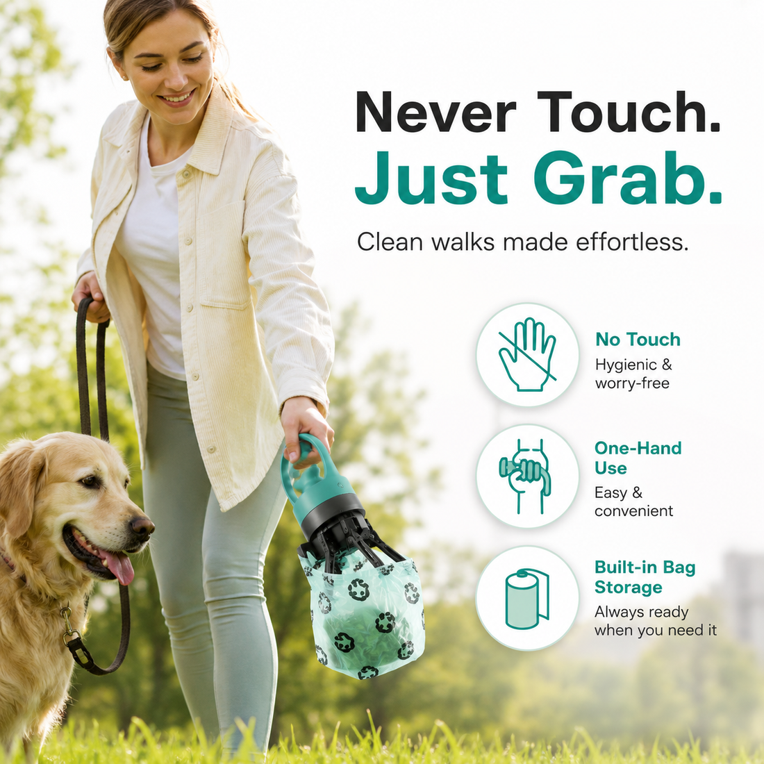 PetIvo™ Portable Dog Pooper Scooper